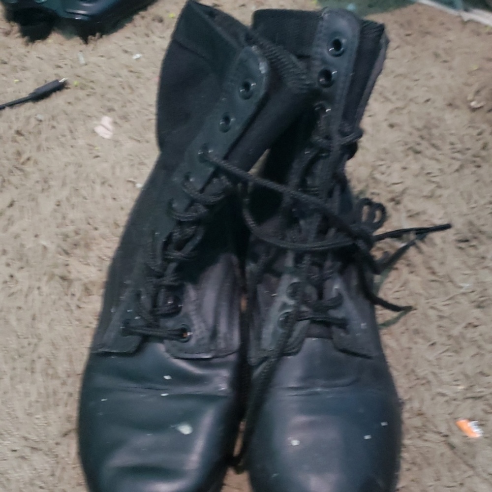 Vietnam army boots.